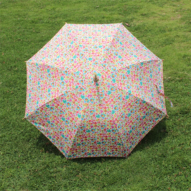 深圳雨伞厂定做高档木中棒直杆伞_深圳市小蝌蚪黄色视频伞业有限公司